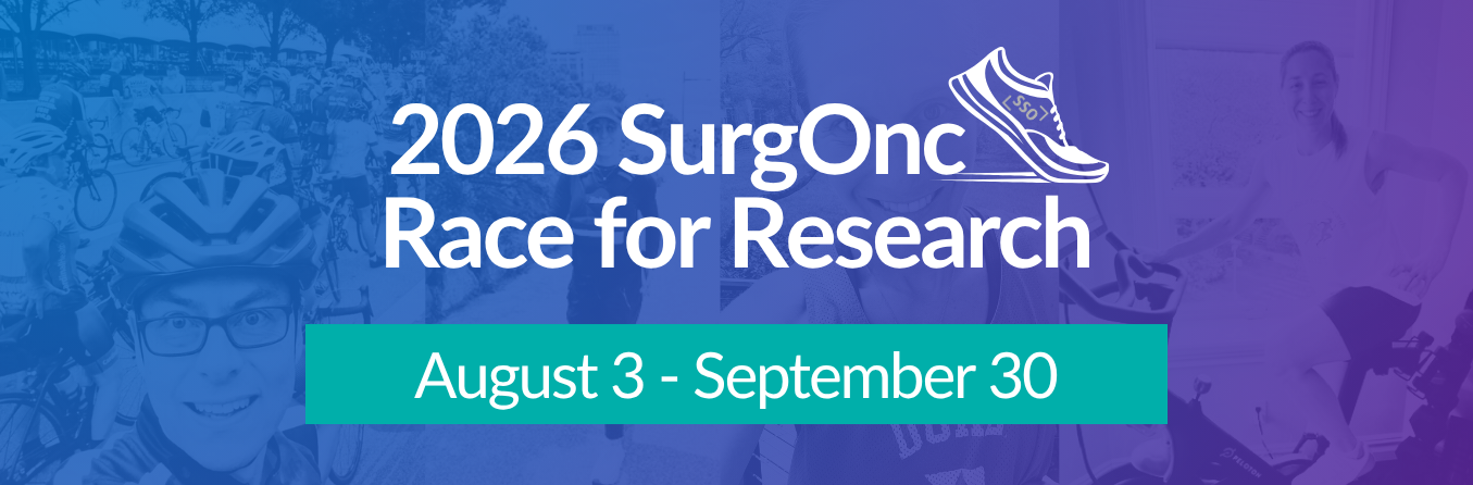 2026 - SurgOnc Race for Research - Web Banner